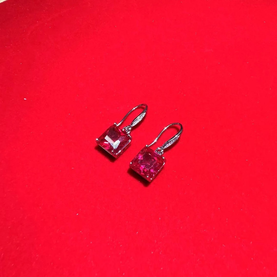 【美佳甄选】烈焰之心红色耳饰JH 5981