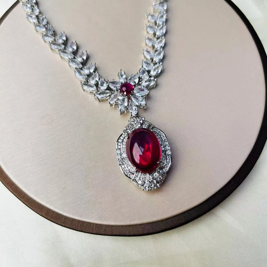 【美佳甄选】烈焰之心六芒星吊坠  LD 6927