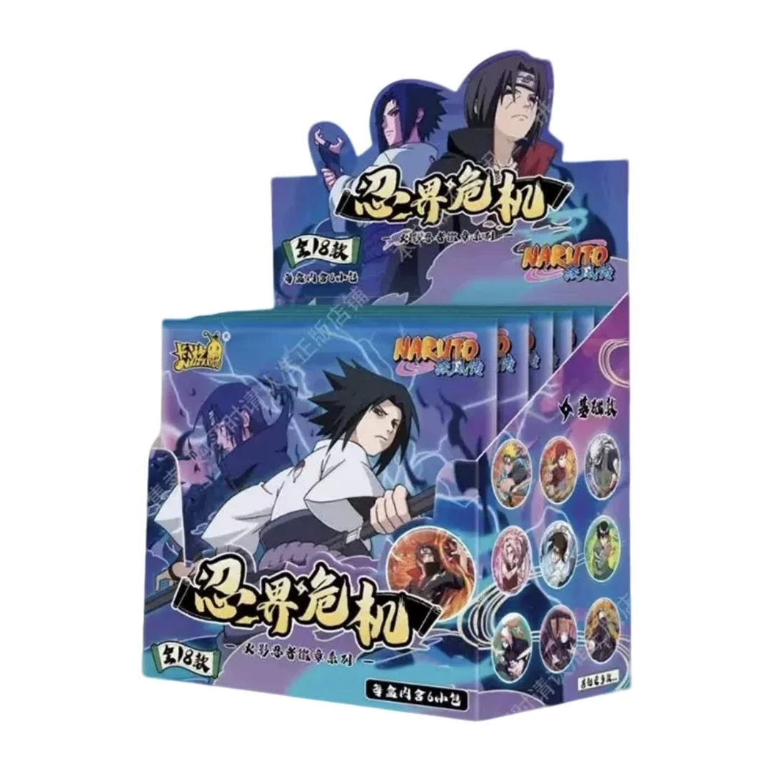 卡游 火影忍者忍界危机系列徽章盲盒(代拆)