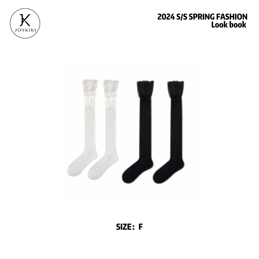 JOYKIKI金金初秋基础百搭韩版拼接袜 J24P128