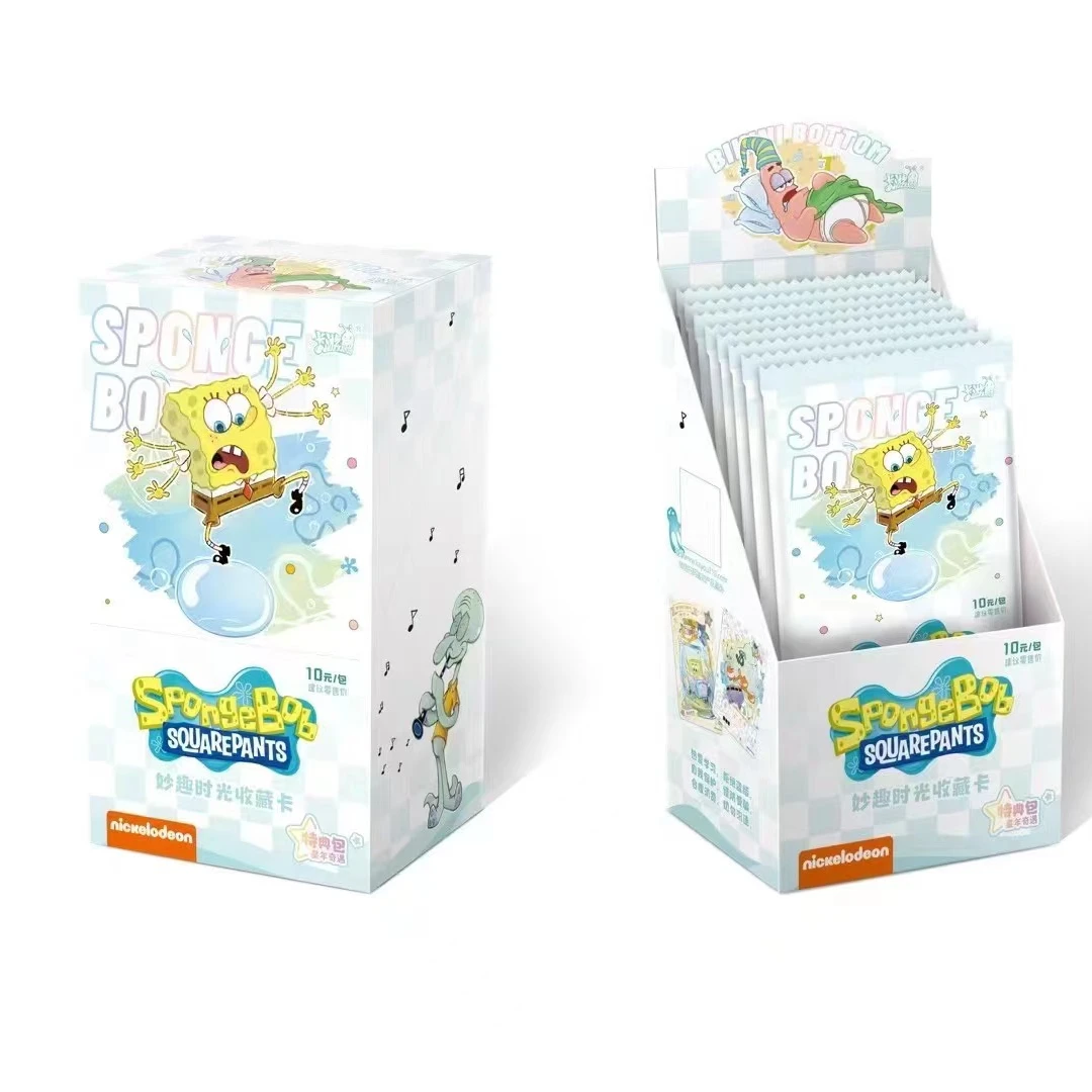 卡游 海绵宝宝-妙趣时光收藏卡一特典包收藏卡牌盲盒