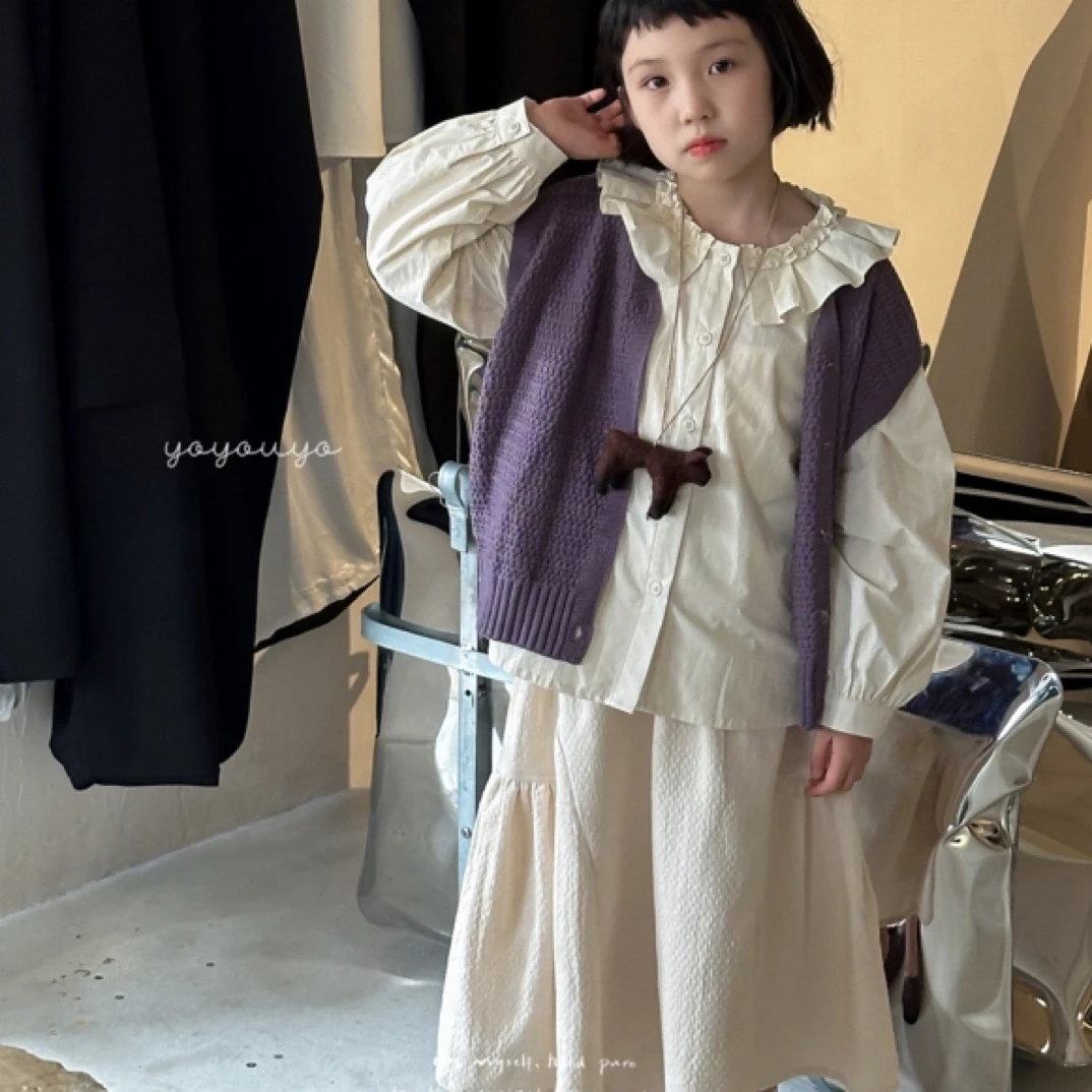 日韩系娃娃衫小香风气质针织时尚韩版