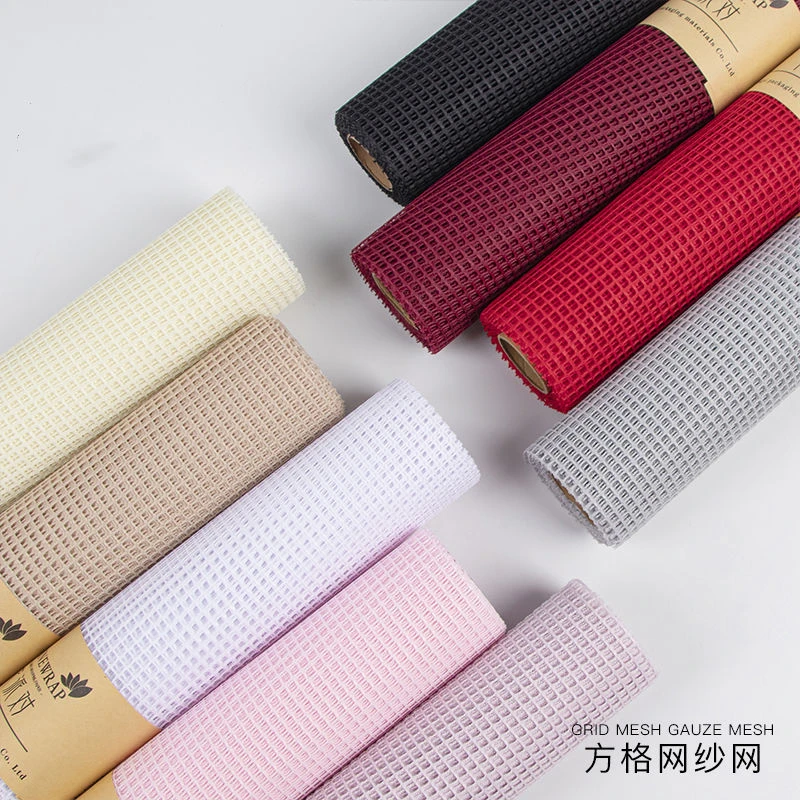 【珍珍手工】方格网包装材料手工diy