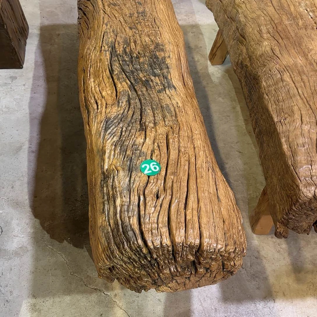 楠木兆*风化木老物件条凳