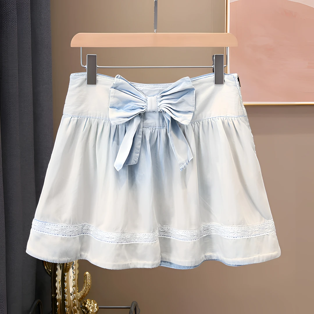 夏天短裙半身裙裙子高腰夏季百褶外穿休闲时尚潮流春游个性百搭