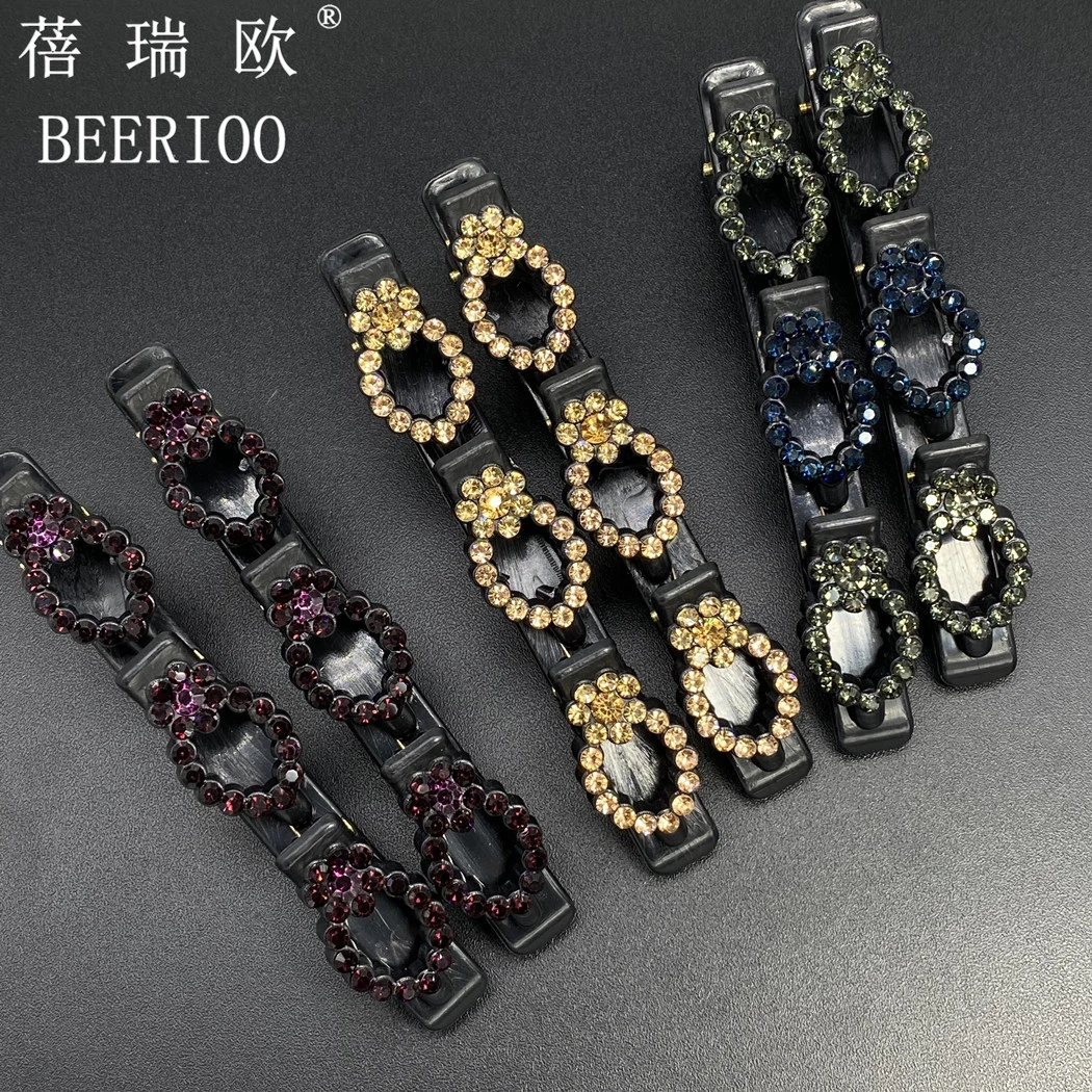 买一送一(2个装)镂空款刘海夹轻奢减龄抓发夹安可拉红色发饰