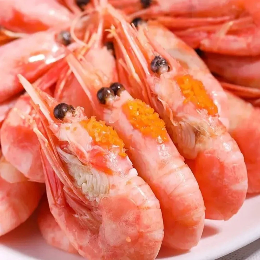 【北极甜虾】北极甜虾 肉质紧致 好吃 4-10斤