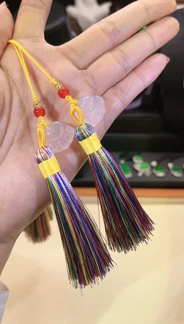 【闪购商品】翡翠挂饰未镶嵌猫爪挂饰