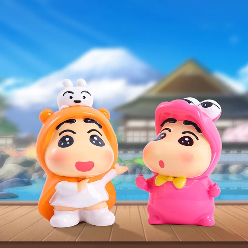 【拆】春日部的淘气包小新—创意可爱摆件盲盒