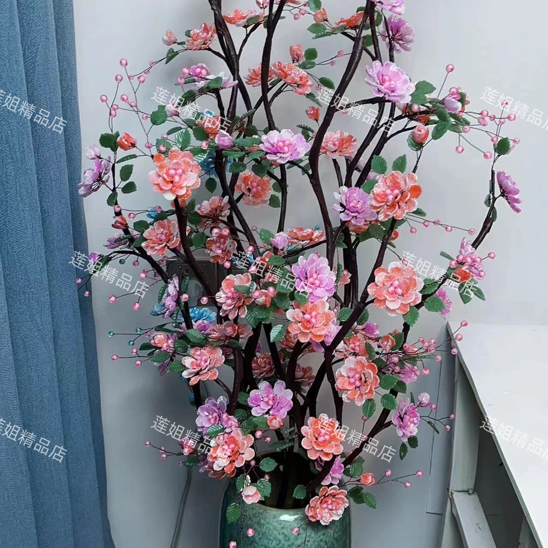 落地款山茶花DIY手工材料包