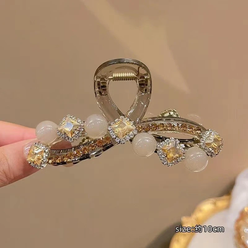 春夏新品9厘米中号抓夹高级感轻奢时尚贵气夏日精致优雅高马尾夹