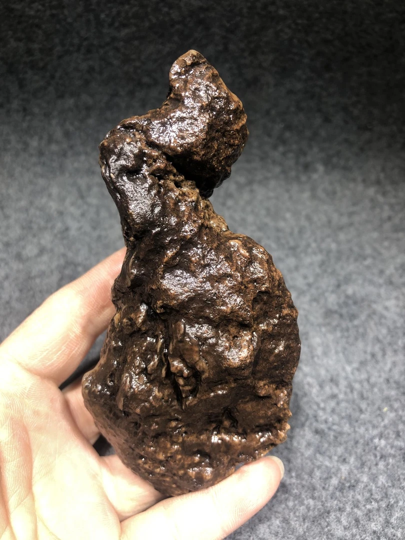 阿拉善奇石摆件手玛瑙手把件老物件雕刻