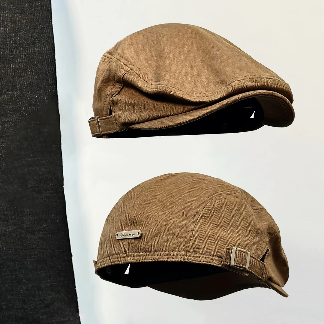 正反贝雷帽子女日系鸭舌帽子复古前进帽男秋天报童帽八角帽女款