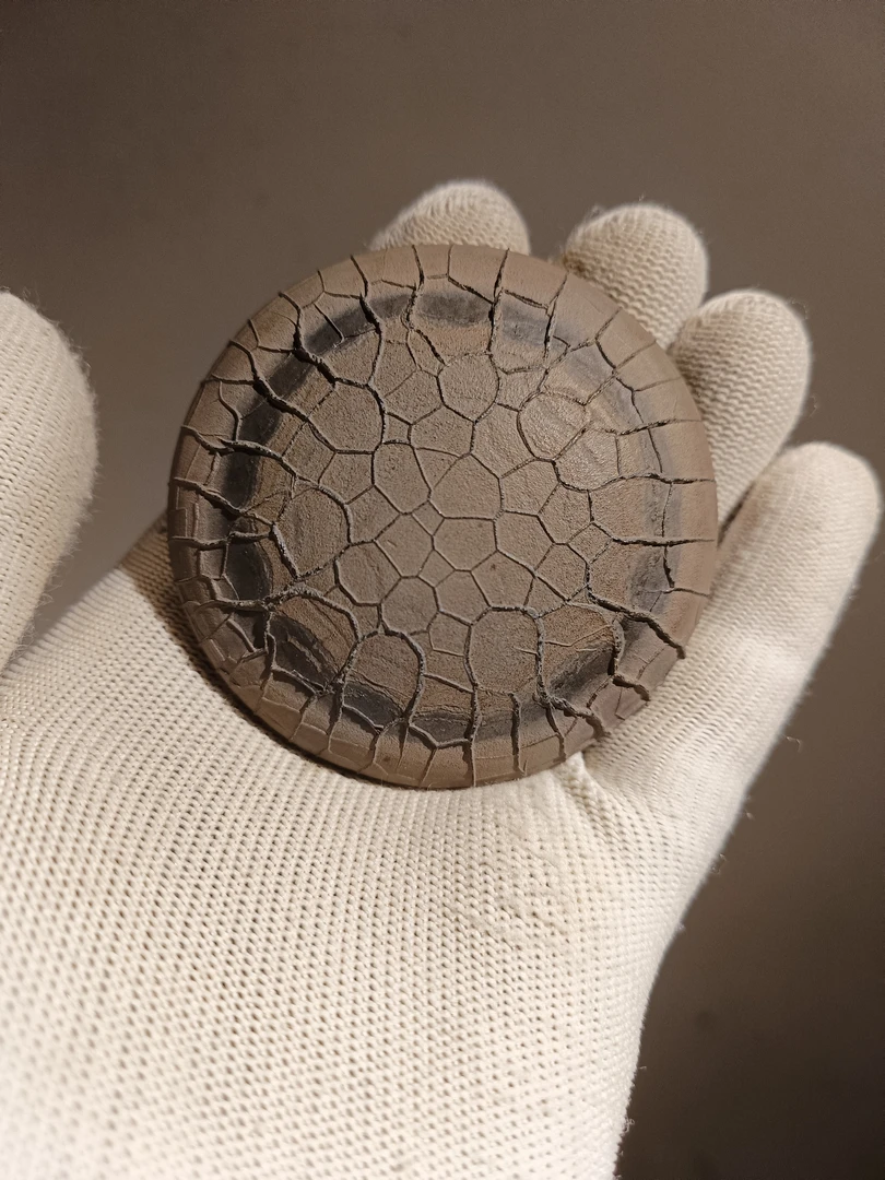 茶室茶宠精品摆件 湖南郴州桂阳产地龟纹石几何密纹铁线纹正圆