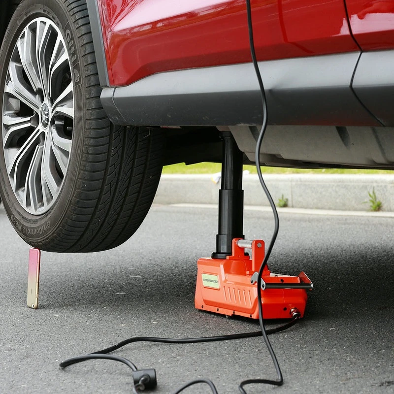 小货车12v车载举升机15吨房车用电动液压卧式千斤顶大吨位越野