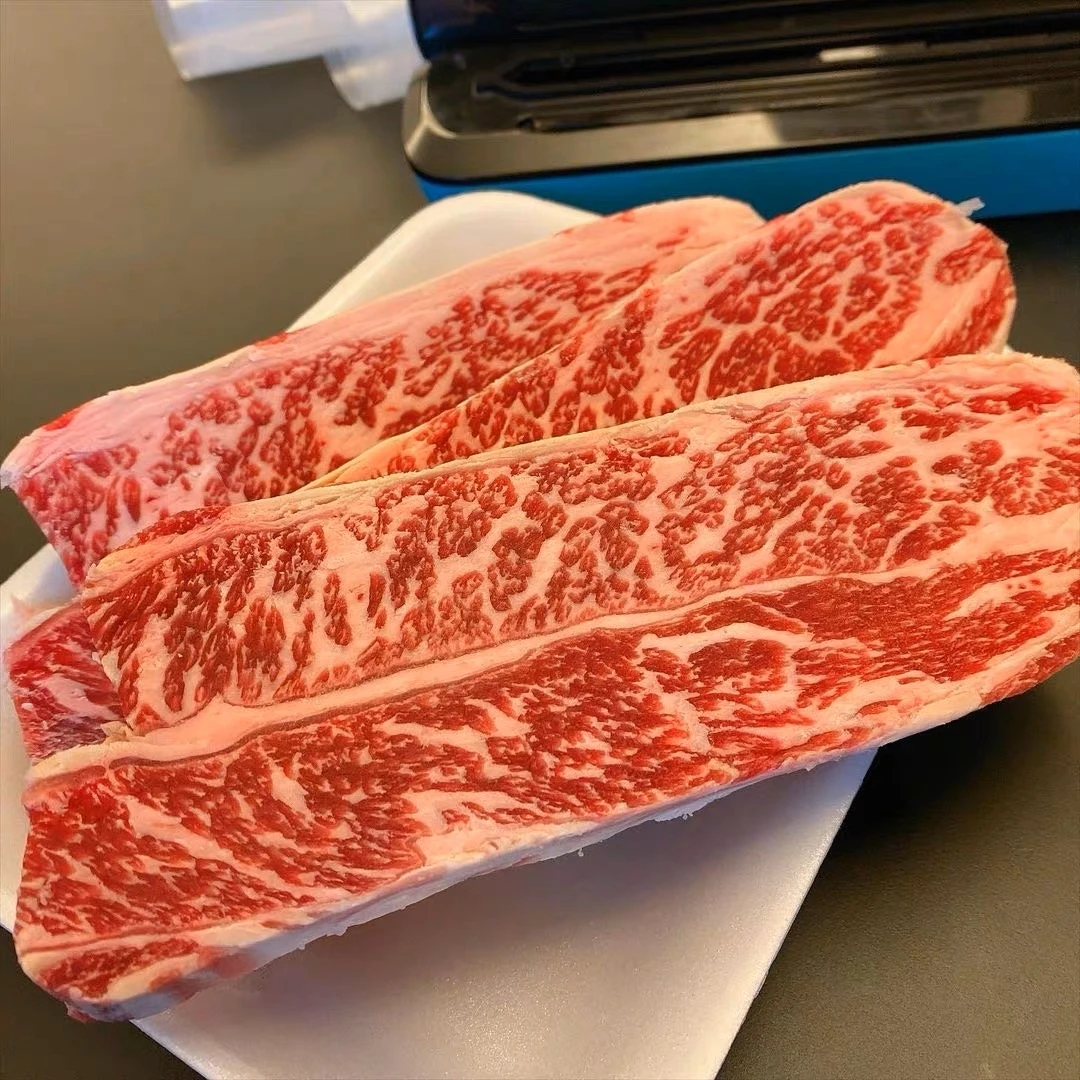 原切牛排WAGYU和牛牛小排M9牛排谷饲600天1000g