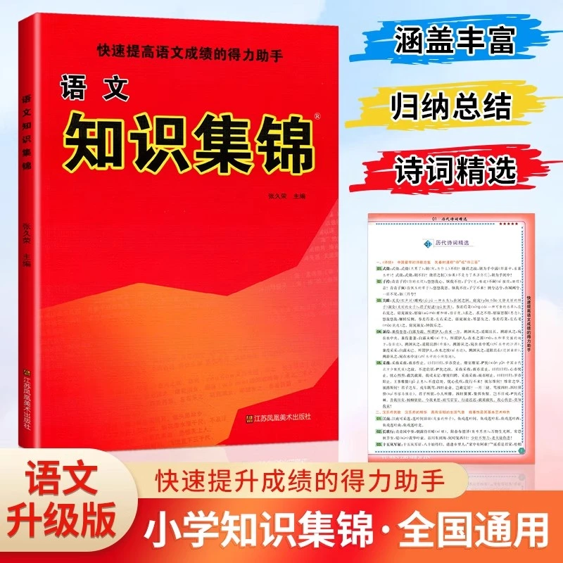 小学语文知识集锦全国通用人教版重点核心基础知识大全小升初毕业