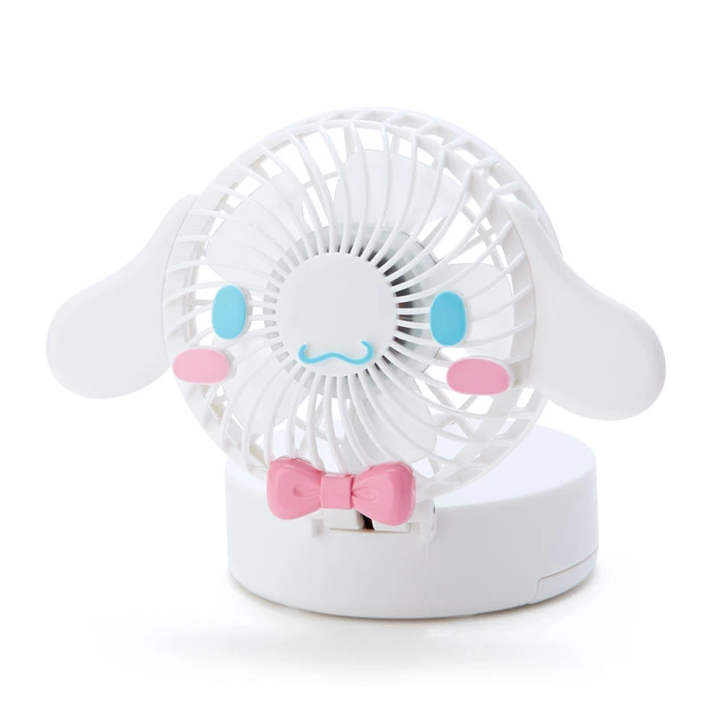 Sanrio三丽鸥Hello Kitty玉桂狗美乐蒂布丁狗夏季手持便携小风扇
