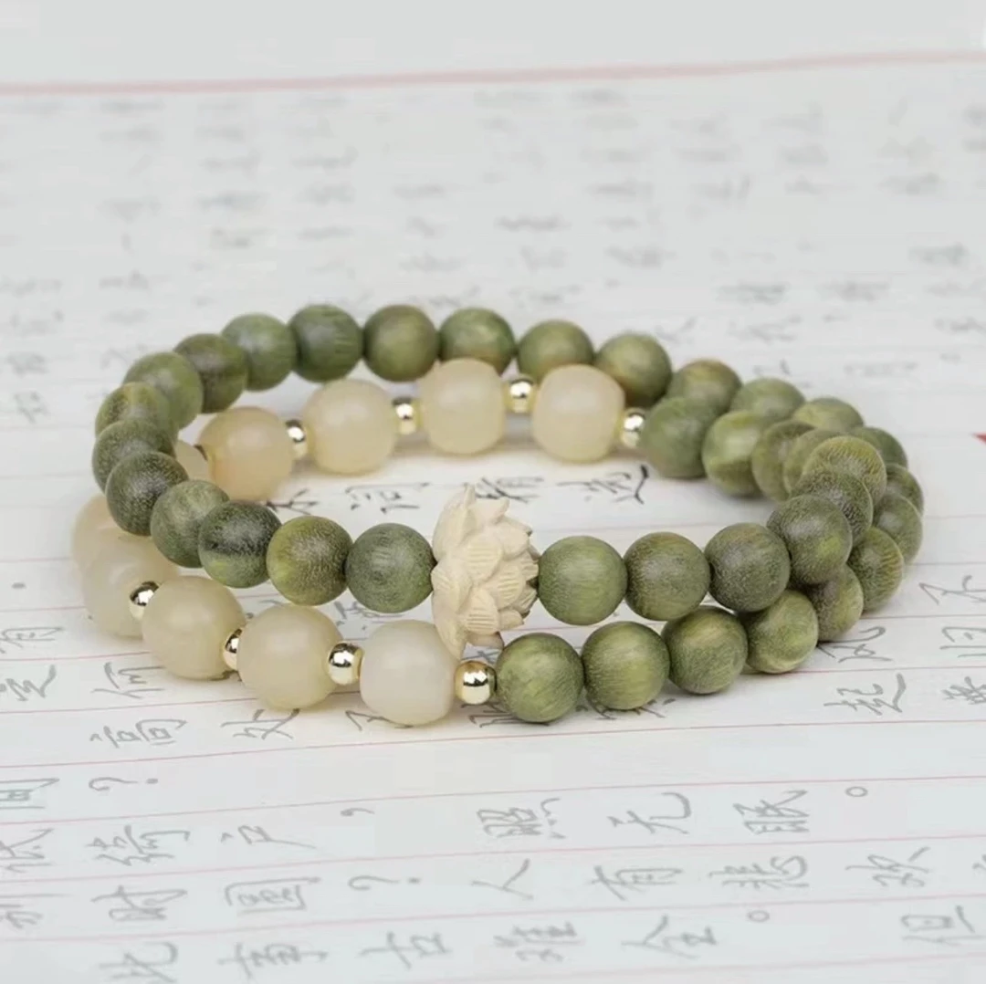 .A...‘.... 如意莲花手串气质经典大气不挑人.