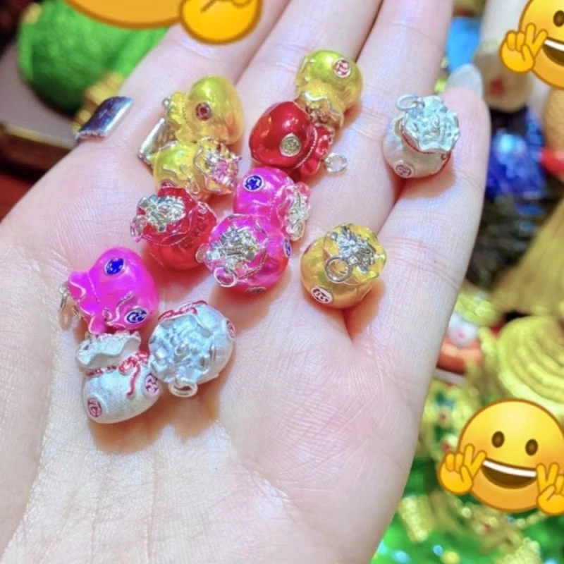 非金属吊坠 饰品 1606-红色 吊坠