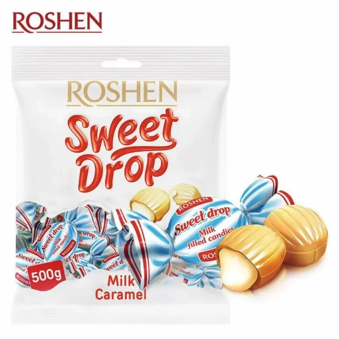俄罗斯原装进口如盛滴滴香夹心奶糖