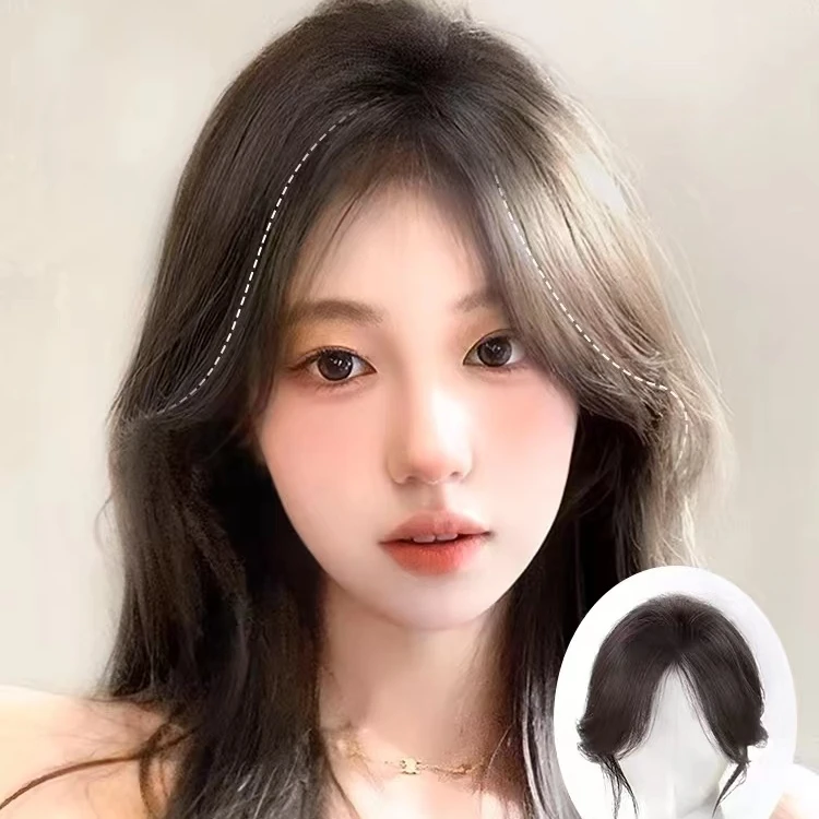 全真发1012肤色女士轻薄冰丝网透气增加高颅顶遮盖白发气质假发