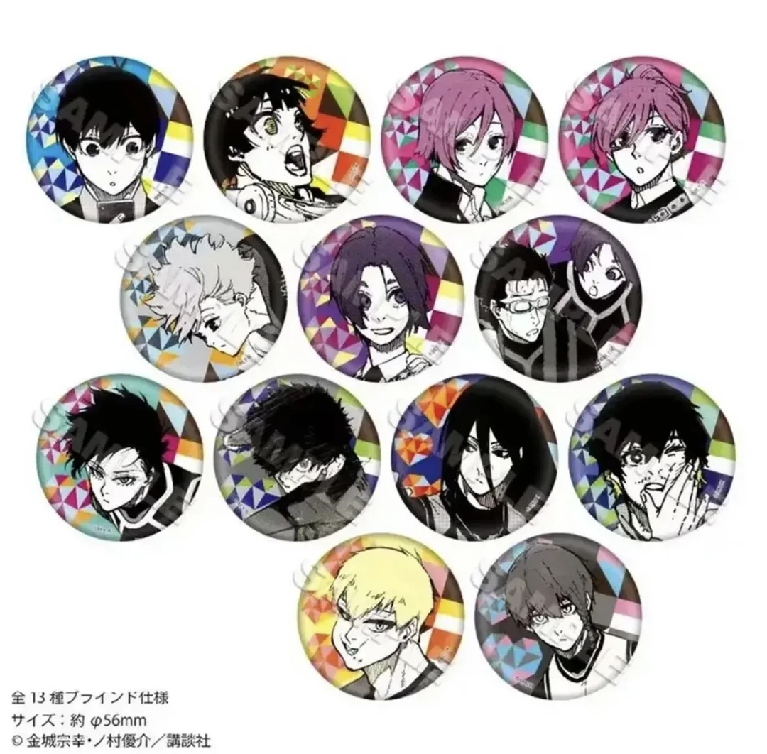 蓝色监狱 玻璃闪第四弹吧唧【默认成年 盲盒代拆】
