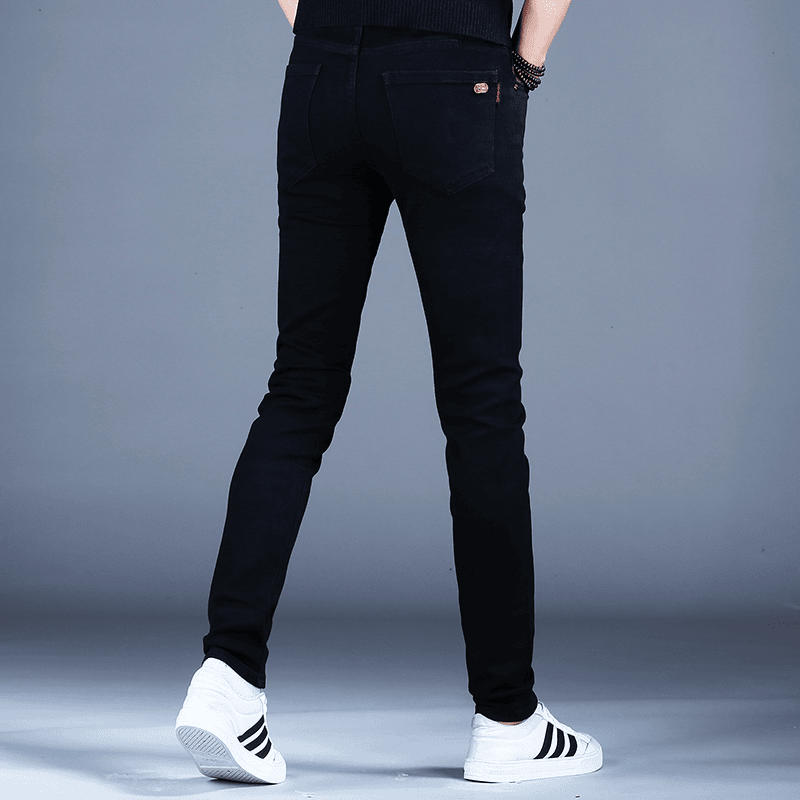 【Cebrodz】男士牛仔裤2023新款商务高端修身裤子时尚直筒百搭574