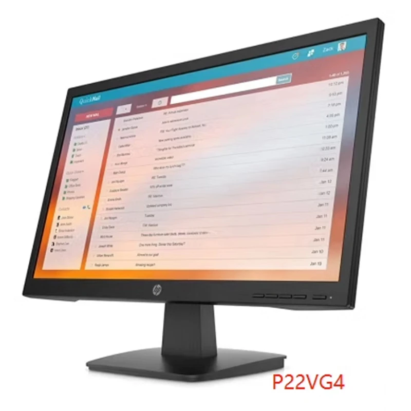 9新 HP/惠普 惠普P22V G4 商务办公家用娱乐显示器21.5寸显示器