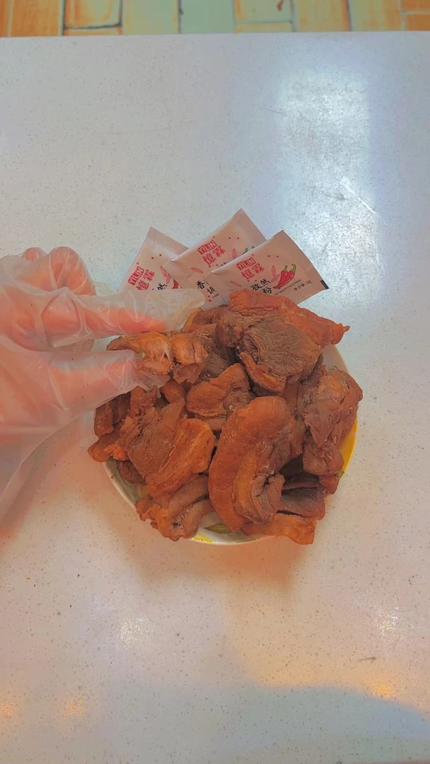 倍儿香韧五花500g黄桥特产