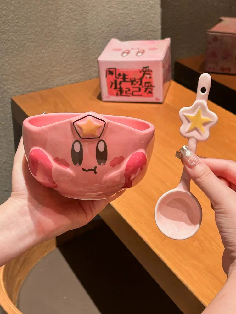 5.5寸可爱卡通陶瓷碗高颜值学生少女心米饭碗家用餐具