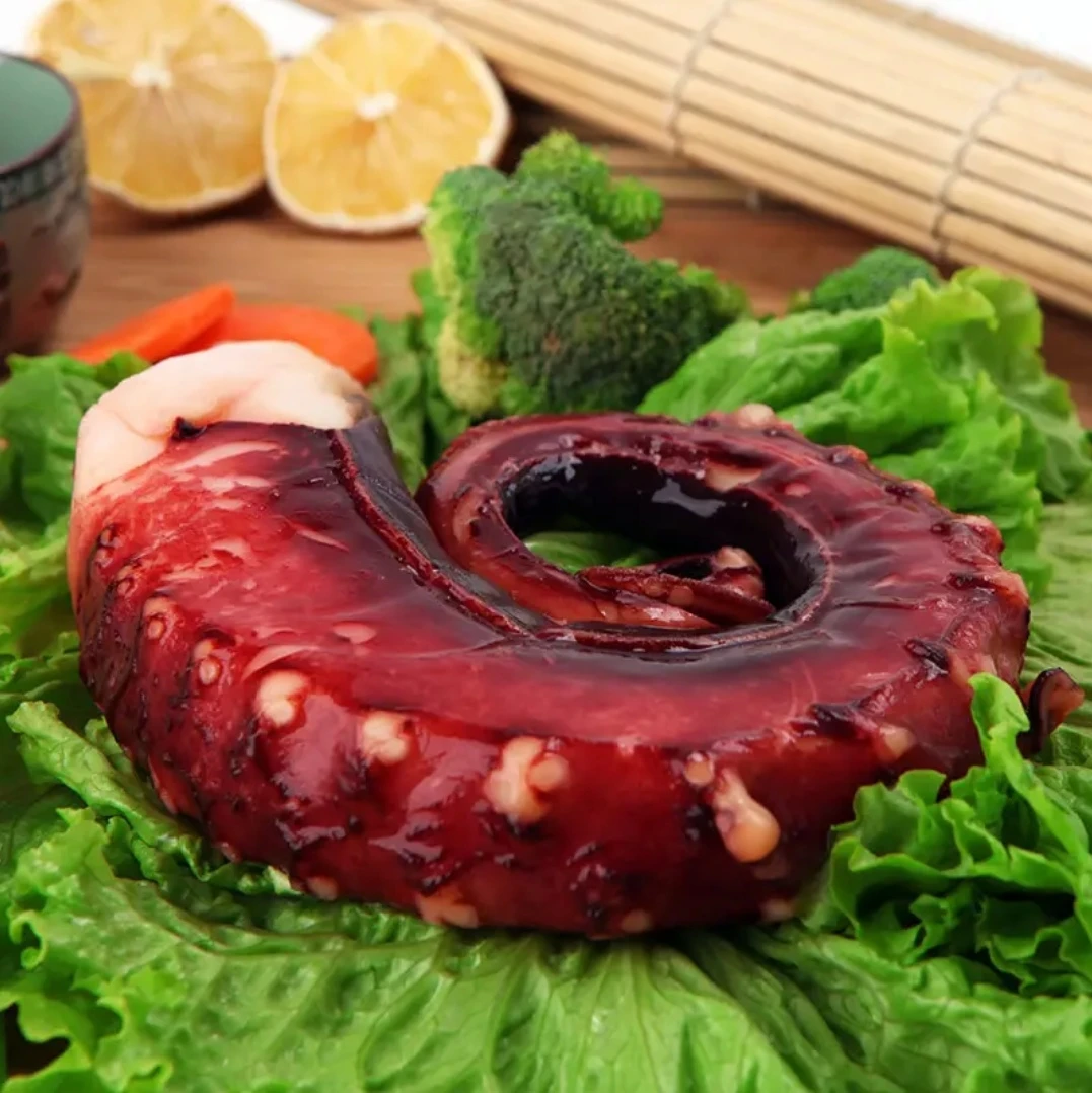 鲜冻无冰衣精品章鱼足章鱼须鱿鱼须无泡水无泡药顺丰冷链包邮