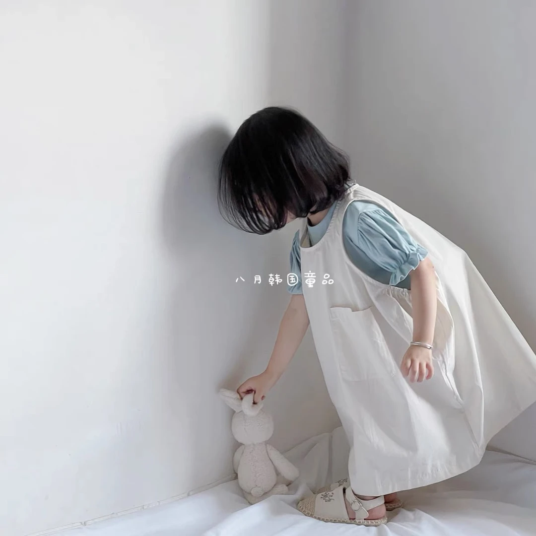 女童春夏叠穿背心裙 很软很舒服 可穿三季 巨韩