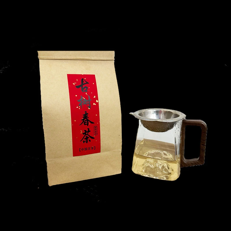 【龍赋明源头茶】倚邦普洱生茶散茶100克/袋茶汤细腻