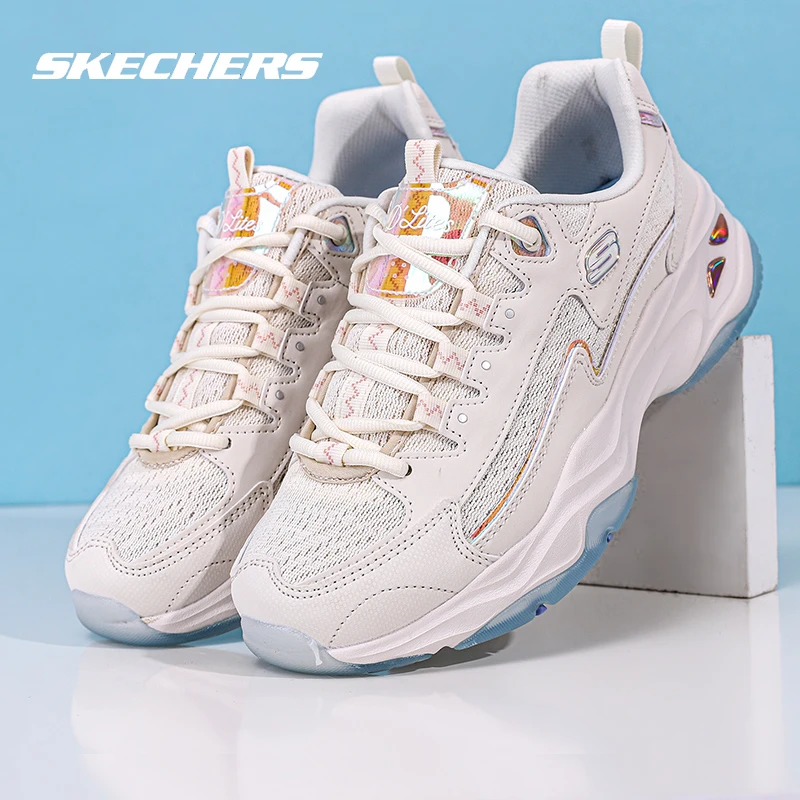 【达人专属】Skechers斯凯奇熊猫鞋女新款透气厚底休闲老爹鞋896009
