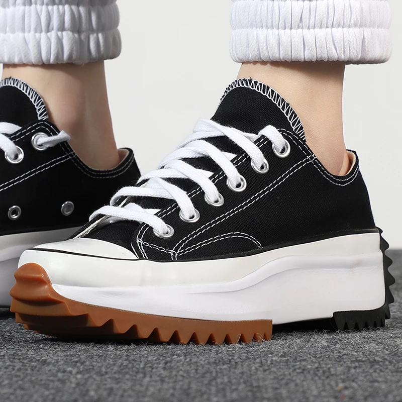 Converse匡威帆布鞋男鞋女鞋秋季新款低帮厚底运动休闲鞋168816