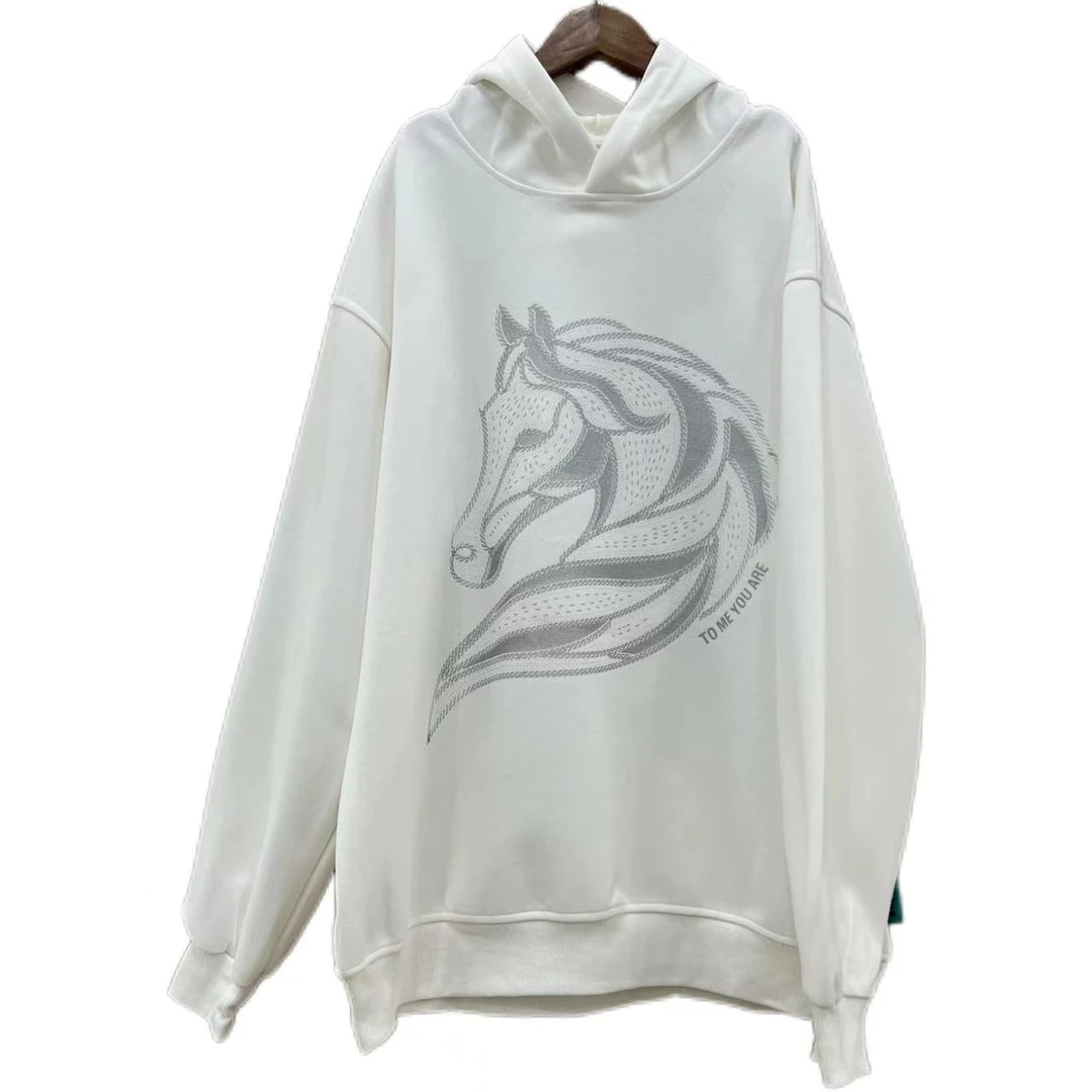 秋季新款大童休闲卫衣童乐堡马