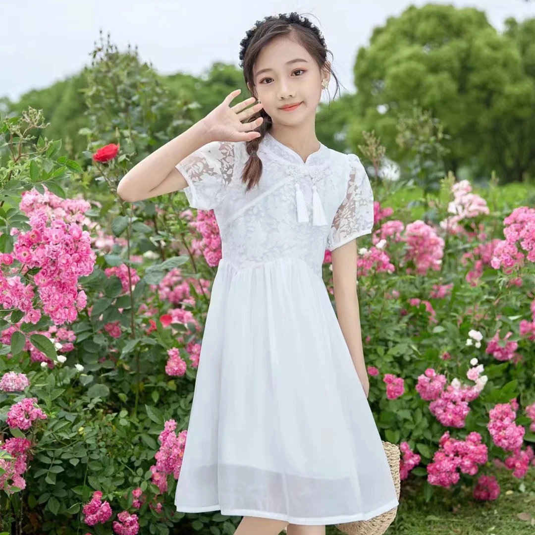 夏季新款女大童连衣裙飞翔23-63