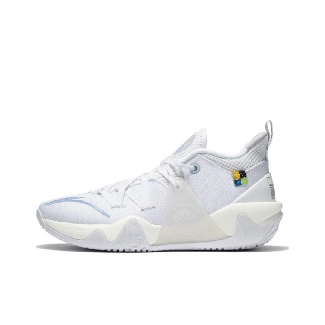 LI-NING/李宁 冷血1 拉塞尔同款 低帮 篮球鞋 男 白色 ABPS007-2