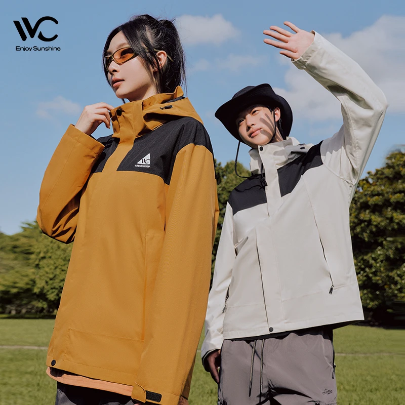 VVC冲锋衣·主宰三合一防风防水透气保暖百搭美式男女款高颜值外套