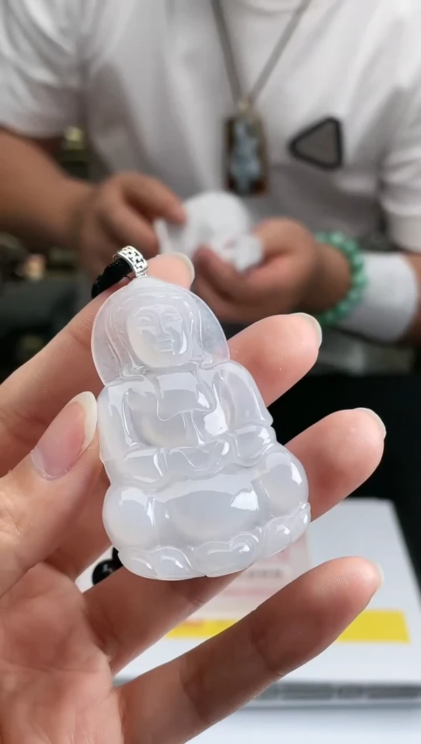 【闪购商品】定制翡翠18K金镶嵌不退不换CMH1件-A