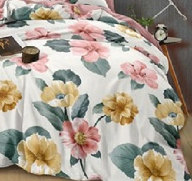 加厚磨毛大尺寸床单210cm*230cm庭院花园2