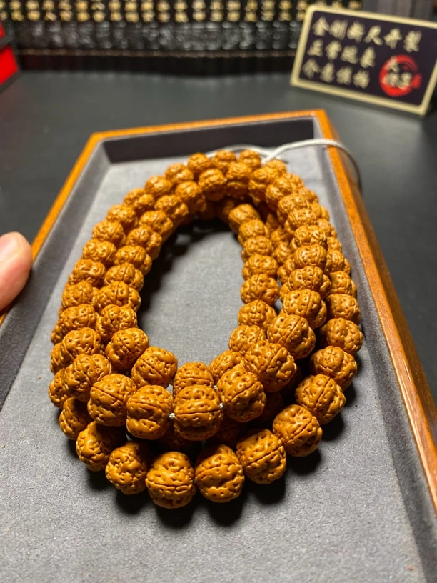 新品上架：花神108颗脖挂