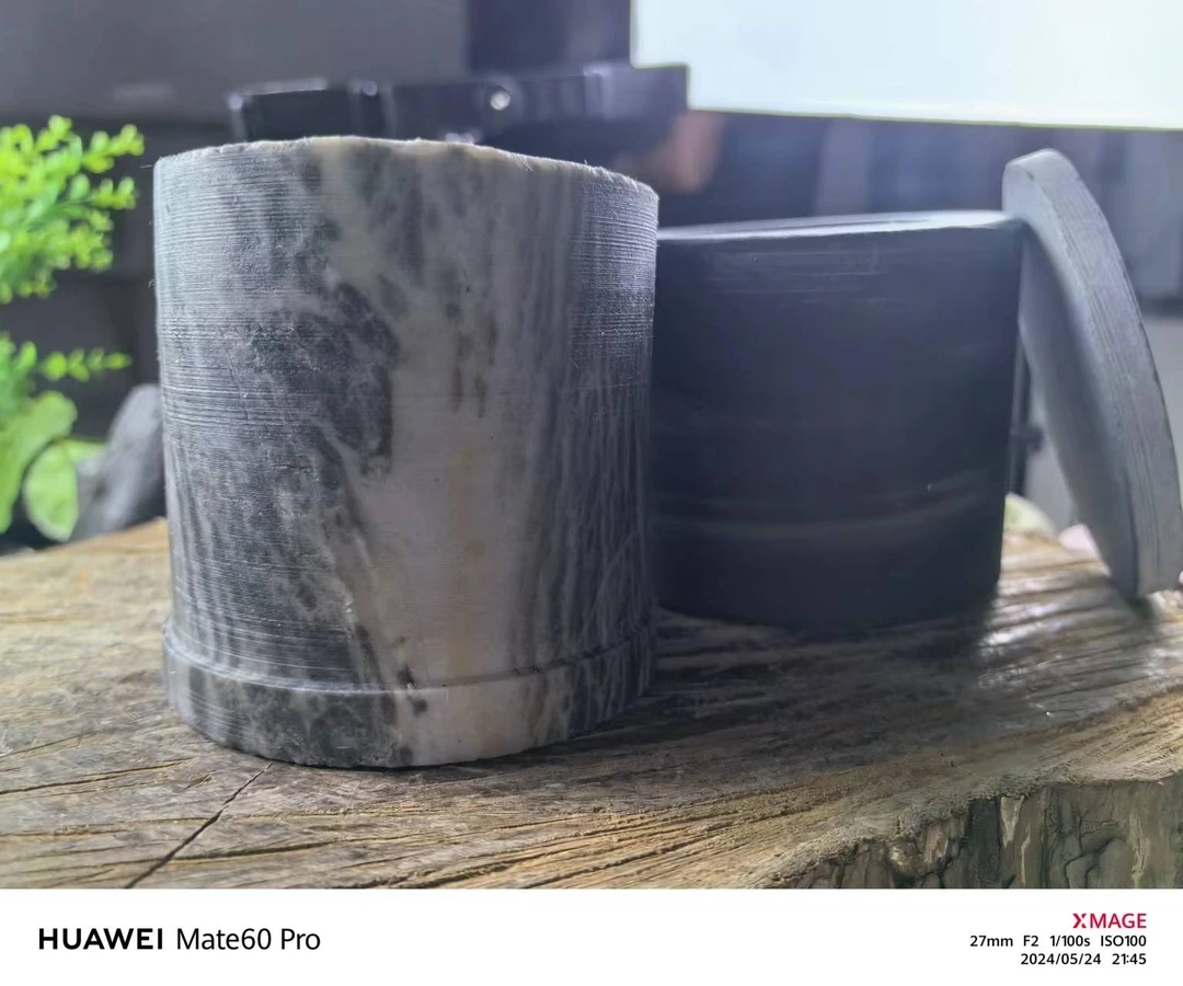 【奇石坊】粉丝福利天然鹅卵石笔筒纯手工下单随机发货