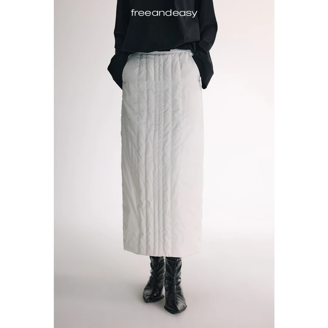FAEfreeandeasy keep space  BASIC衩裙B413004
