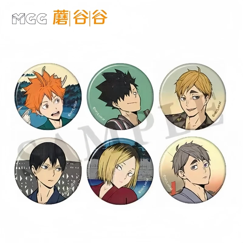 排球少年 四季景 夏之阵 吧唧 色纸 全6种