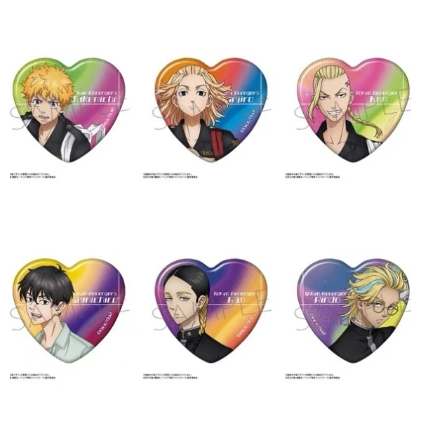 【东京复仇者】爱心单人吧唧徽章 明款单领