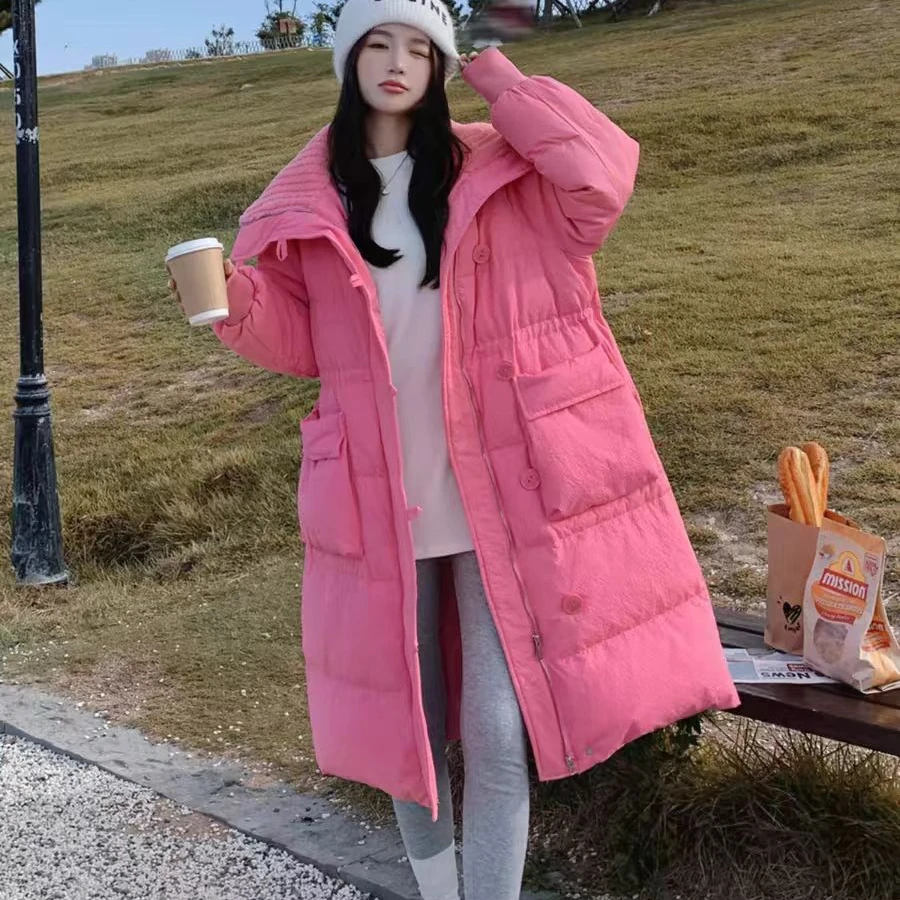 法式轻奢高级感长款2024冬气质显瘦加厚保暖百搭大衣Y815