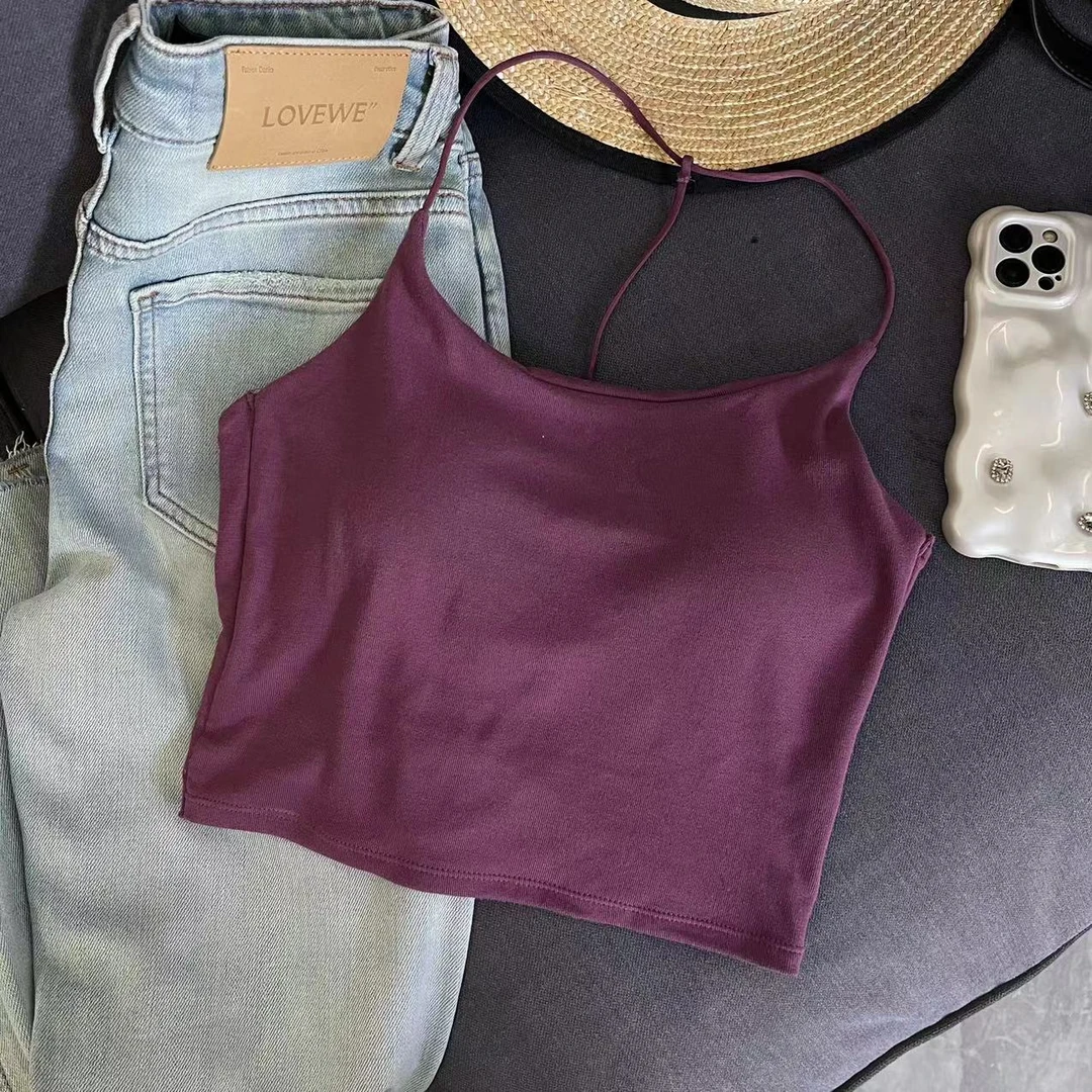 设计吊带女夏季2023新款休闲百搭