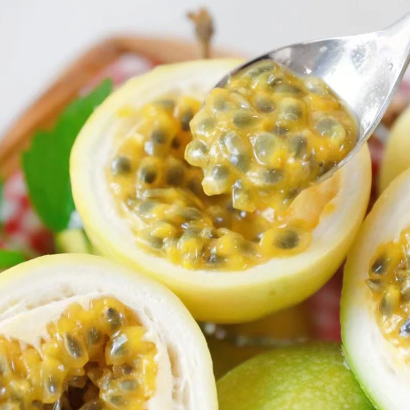 【2袋，黄金百香果】新鲜黄金百香果（袋/350g）每袋7颗装